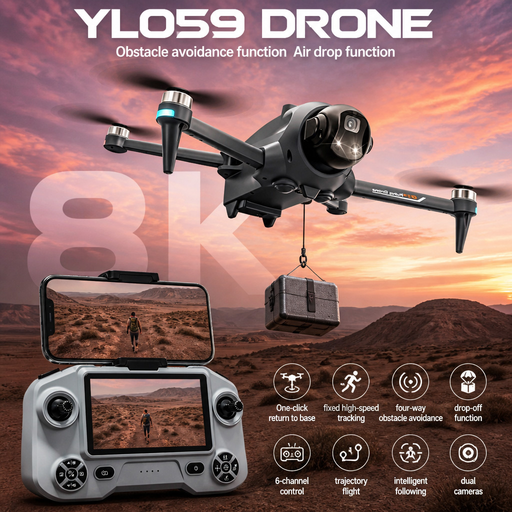Drone Mapping - NEW YL059 Drone GPS Auto Return