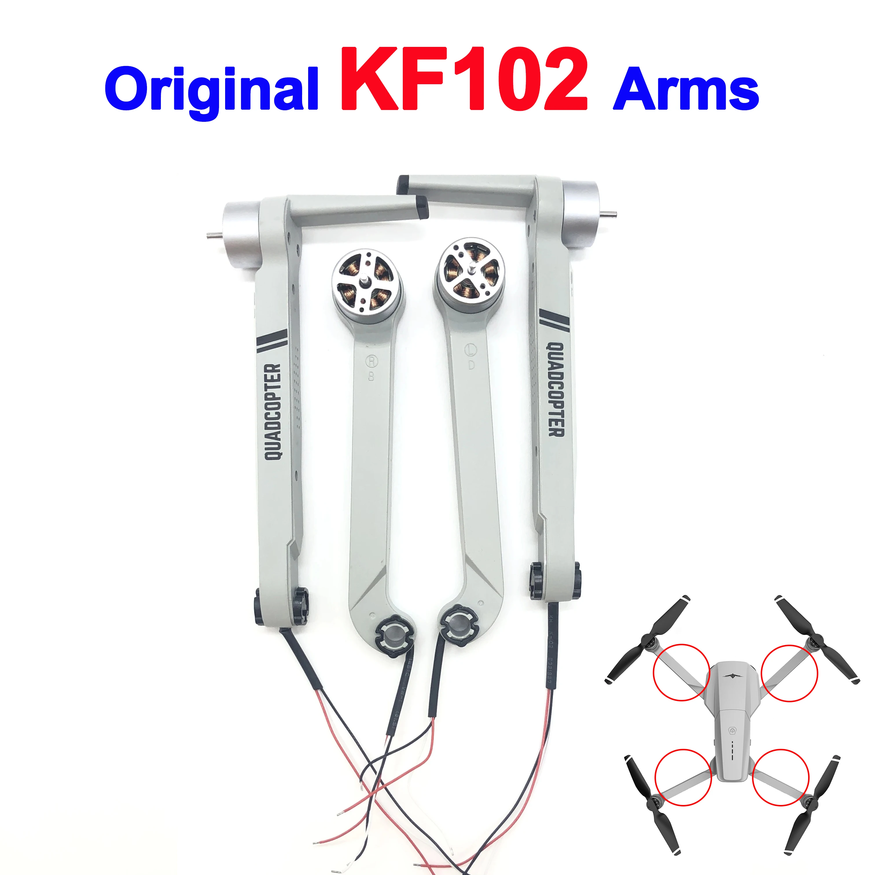 KF102 MAX Front Rear Arm Spare - đánh giá và giá Drone Mapping