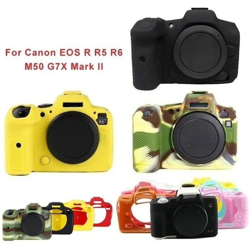 Silicone Cover Rubber Silicone - đánh giá và giá Canon Camera Eos M50 Mark Ii