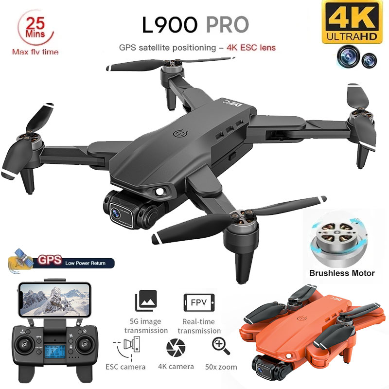 L900 Pro GPS Drone 4K Professi - đánh giá và giá Drone Aerial Photography