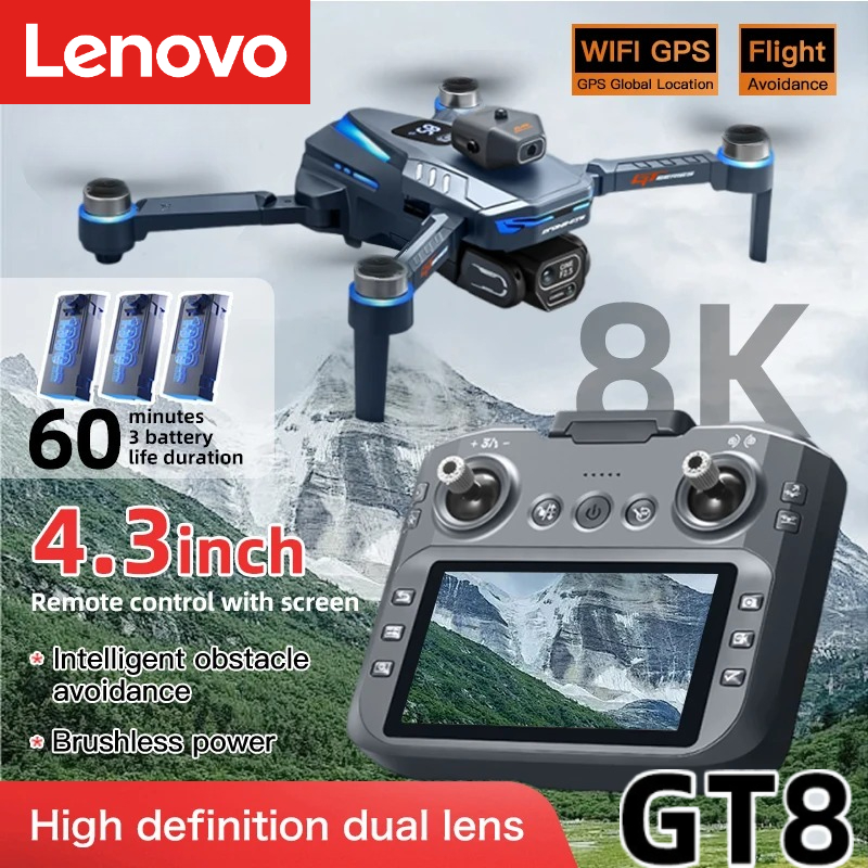Lenovo GT8 Drone 8K Profession - đánh giá và giá Drone Thermal Imaging