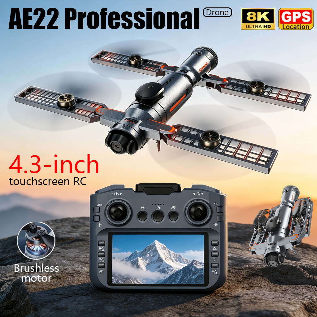 Upgraded AE22 PRO MAX Foldable - đánh giá và giá Drone Video Production