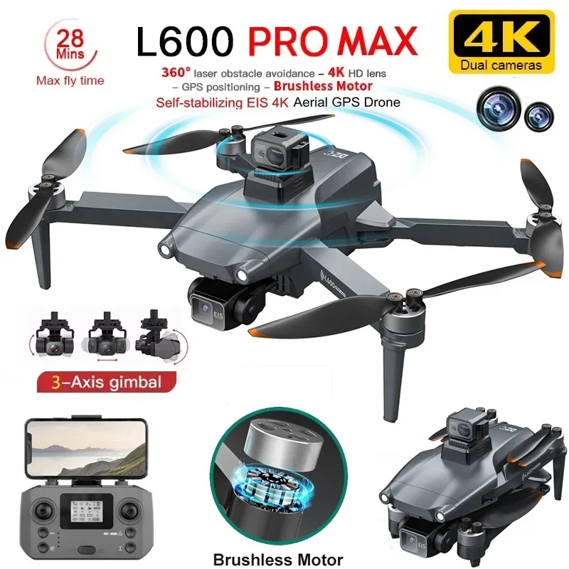 L600 PRO MAX GPS Drone Profess - đánh giá và giá Drone Aerial Photography