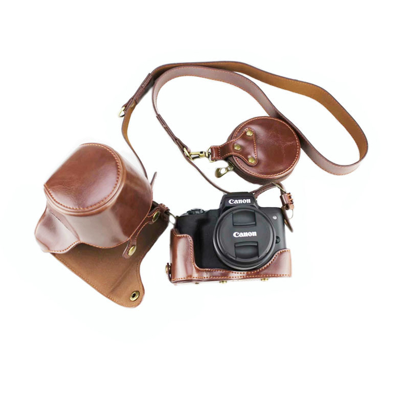 Luxury Camera Video Bag PU Lea - đánh giá và giá Canon Camera Eos M50 Mark Ii