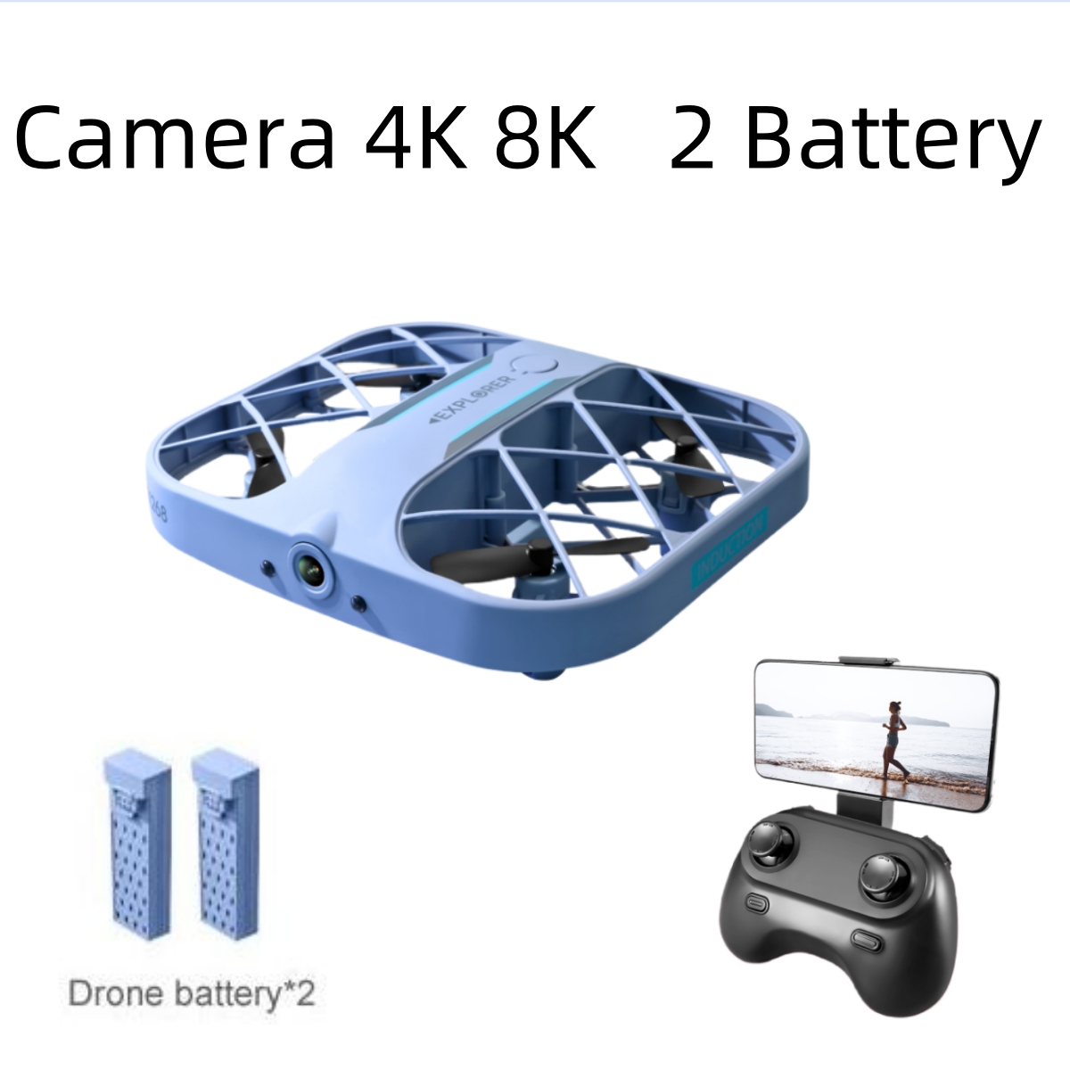 JJRC H107 FPV RC Drone with 2  - đánh giá và giá Drone Aerial Photography